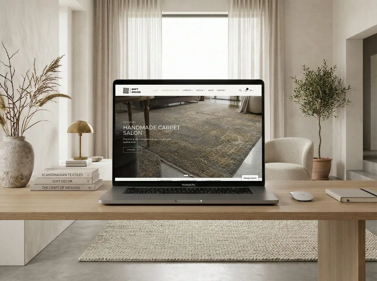 Softdecor — Premium käsitöövaipade e-pood